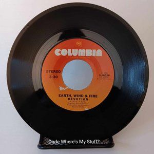 EARTH, WIND & FIRE - DEVOTION - FAIR BUT UNCOOL - VINYL - 45 RPM - 1974 - (RS)